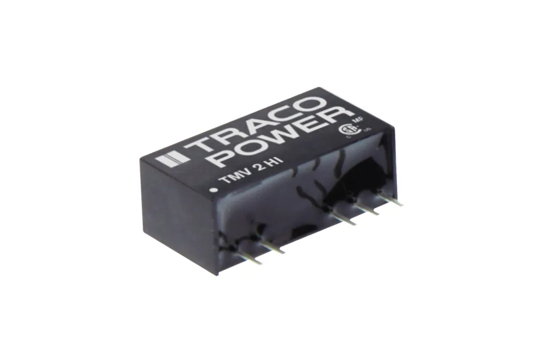 Convertitore c.c.-c.c. 2W, Vin 13,5 → 16,5 V c.c., Vout ±5V cc, 5.2kV cc